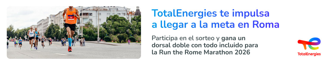 TotalEnergies - ¿Quieres un dorsal doble para la Run the Rome Marathon 2026?